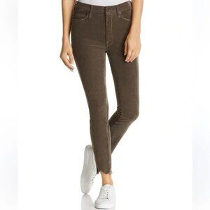 Mother High Waisted Looker Ankle Chew Hopscotch Size 30